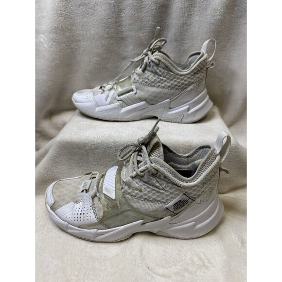 NIKE AIR JORDAN Why Not Zer0.3 CD3003-103 White Shoes Sneakers Size 8 - Picture 4 of 14